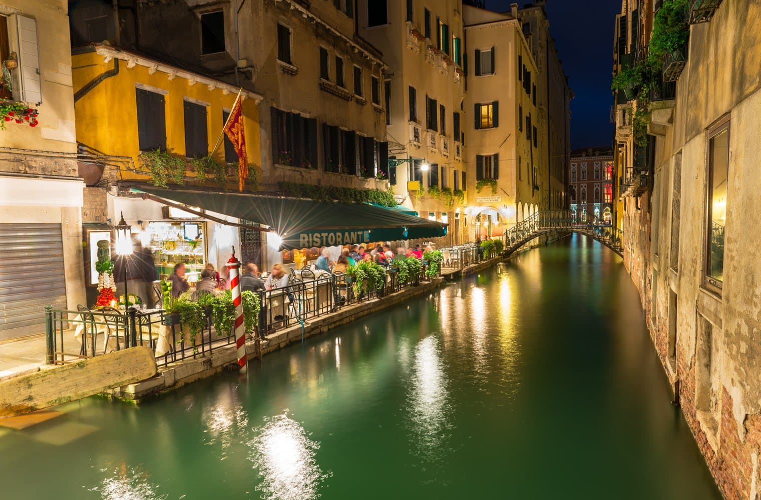 Canals and Restaurants