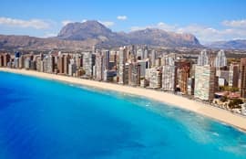 Benidorm's Levante Beach