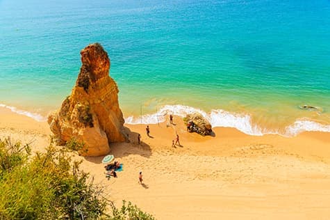 Praia Da Rocha Beach