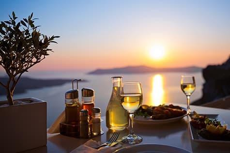 When The Sun Sets In Sidari

